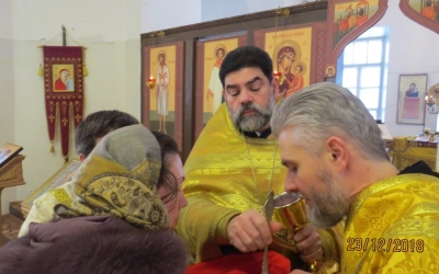 28-летие иерейской хиротонии игумена Александра (Карпикова)