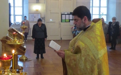 28-летие иерейской хиротонии игумена Александра (Карпикова)