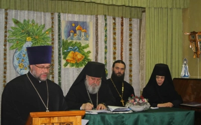 итоговое Епархиальное собрание духовенства Вяземской епархии