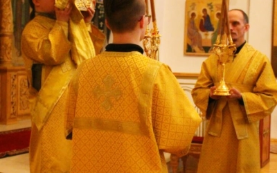 Всенощное бдение в Свято-Троицком кафедральном соборе