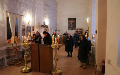 Престольный праздник в храме Богоявления Господня деревни Соколино Сычёвского района