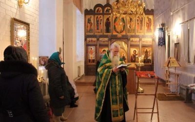 Престольный праздник в храме Богоявления Господня деревни Соколино Сычёвского района