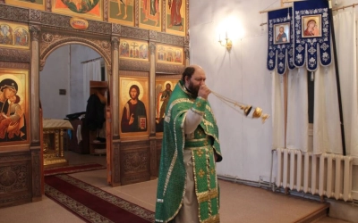 Престольный праздник в храме Богоявления Господня деревни Соколино Сычёвского района