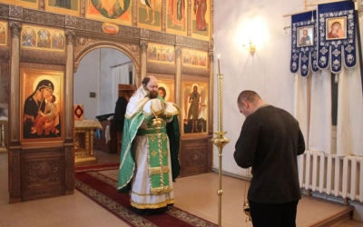 Престольный праздник в храме Богоявления Господня деревни Соколино Сычёвского района