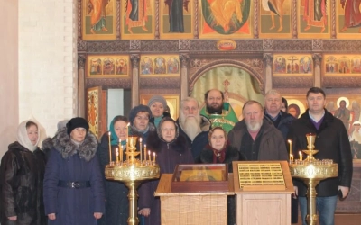 Престольный праздник в храме Богоявления Господня деревни Соколино Сычёвского района
