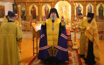 чтение Царских часов в Свято-Троицком кафедральном соборе г. Вязьма