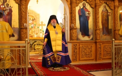 чтение Царских часов в Свято-Троицком кафедральном соборе г. Вязьма