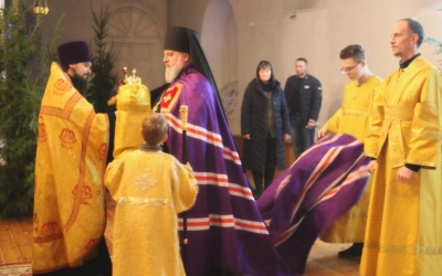 Архипастырское служение накануне Недели 32-й по Пятидесятнице, пред Рождеством Христовым