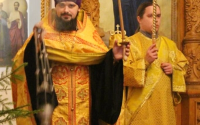 Архипастырское служение накануне Недели 32-й по Пятидесятнице, пред Рождеством Христовым