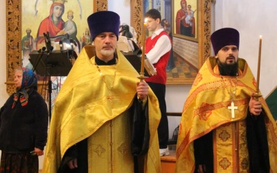 Архипастырское служение накануне Недели 32-й по Пятидесятнице, пред Рождеством Христовым