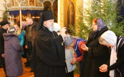 Архипастырское служение накануне Недели 32-й по Пятидесятнице, пред Рождеством Христовым