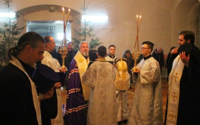 Всенощное бдение в навечерии Рождества Христова