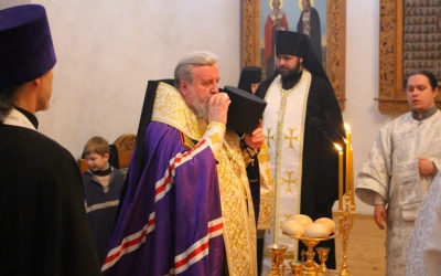 Всенощное бдение в навечерии Рождества Христова