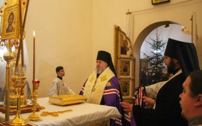 Всенощное бдение в навечерии Рождества Христова