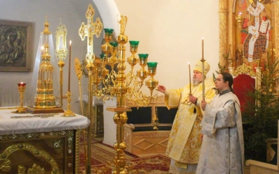 Всенощное бдение в навечерии Рождества Христова