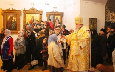 Всенощное бдение в навечерии Рождества Христова