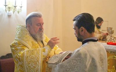 Рождественская Божественная литургия в Свято-Троицком кафедральном соборе г. Вязьма