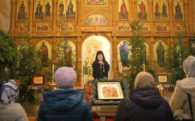 Рождественская Божественная литургия в Свято-Троицком кафедральном соборе г. Вязьма