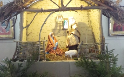 Рождественский сочельник в Тихвинском храме г. Гагарин