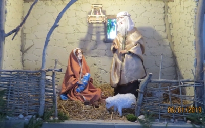 Рождественский сочельник в Тихвинском храме г. Гагарин