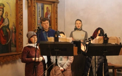 Епископ Сергий возглавил Великую вечерню в Свято-Троицком кафедральном соборе г. Вязьма