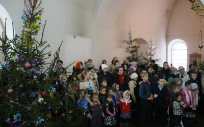 Епископ Сергий принял участие в Рождественской Архиерейской ёлке