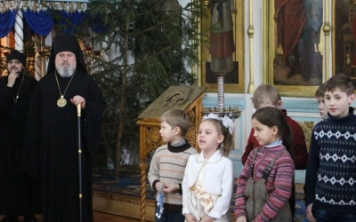 Епископ Сергий принял участие в Рождественской Архиерейской ёлке