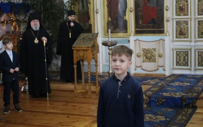 Епископ Сергий принял участие в Рождественской Архиерейской ёлке