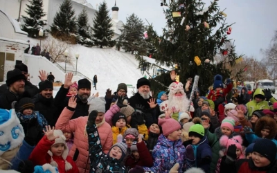 Епископ Сергий принял участие в Рождественской Архиерейской ёлке
