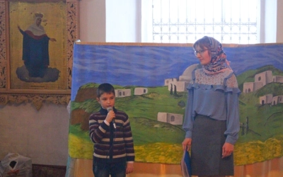 Детская Божественная литургия в Свято-Троицком кафедральном соборе г. Вязьма