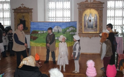 Детская Божественная литургия в Свято-Троицком кафедральном соборе г. Вязьма