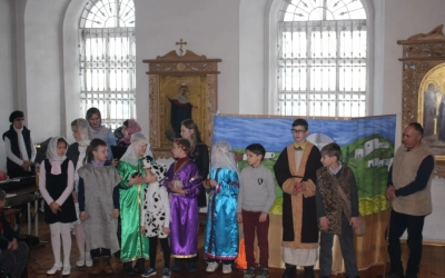 Детская Божественная литургия в Свято-Троицком кафедральном соборе г. Вязьма