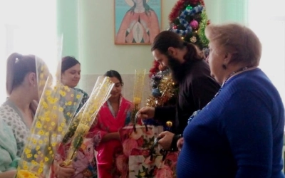 светлый праздник Рождества Христова в Вяземском роддоме