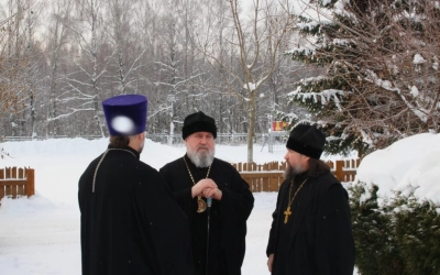 Епископ Сергий поздравил воспитанников «Ново-Никольского детского дома-интерната» с Рождеством Христ