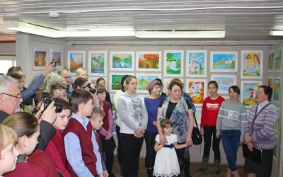выставка детского рисунка 