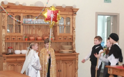 праздник Отдания Рождества Христова в д. Мольгино