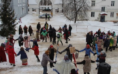 В г. Вязьма прошел девятый фестиваль «Вяземские колядки»
