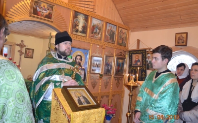 Престольный праздник в селе Ельня Гагаринского благочиния