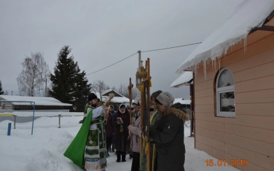 Престольный праздник в селе Ельня Гагаринского благочиния