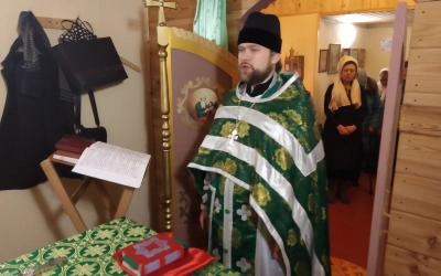 Престольный праздник в селе Ельня Гагаринского благочиния