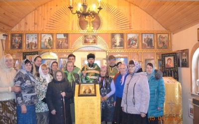 Престольный праздник в селе Ельня Гагаринского благочиния