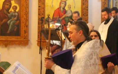 В Крещенский сочельник епископ Вяземский и Гагаринский Сергий совершил Божественную Литургию и чин В