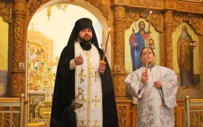 Архипастырское служение накануне Крещения Господня