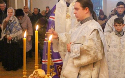 Архипастырское служение накануне Крещения Господня