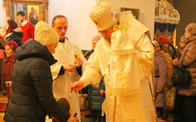 Архипастырское служение накануне Крещения Господня