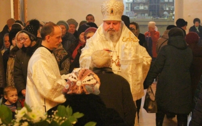 Архипастырское служение накануне Крещения Господня