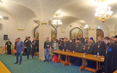 иерей Александр Курмелёв принял участие в XXVll Международных образовательных Рождественских чтениях