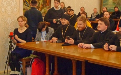 иерей Александр Курмелёв принял участие в XXVll Международных образовательных Рождественских чтениях