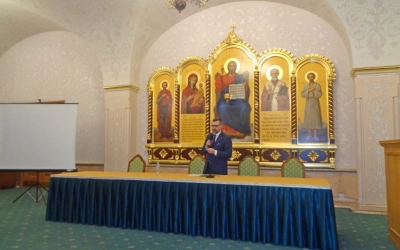 иерей Александр Курмелёв принял участие в XXVll Международных образовательных Рождественских чтениях