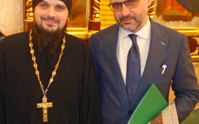 иерей Александр Курмелёв принял участие в XXVll Международных образовательных Рождественских чтениях